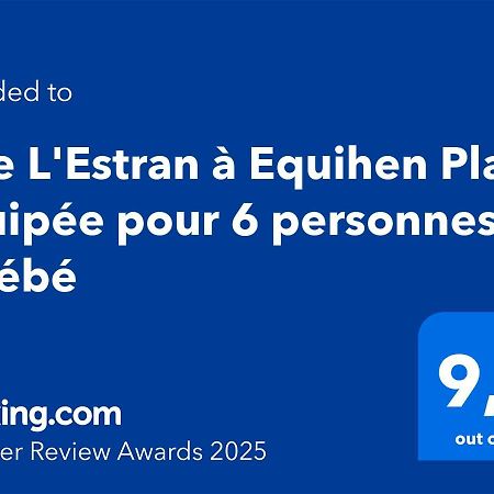 Gite L'Estran A Equihen Plage Equipee Pour 6 Personnes + 1 Bebe Buitenkant foto